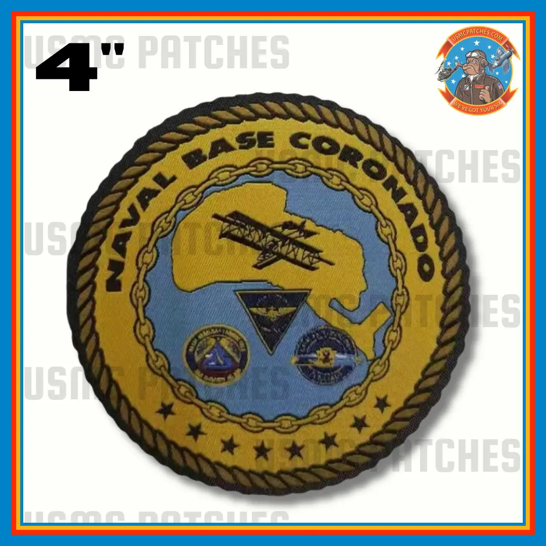 Officially Licensed Us Navy Naval Base Coronado Legacy Patch 1