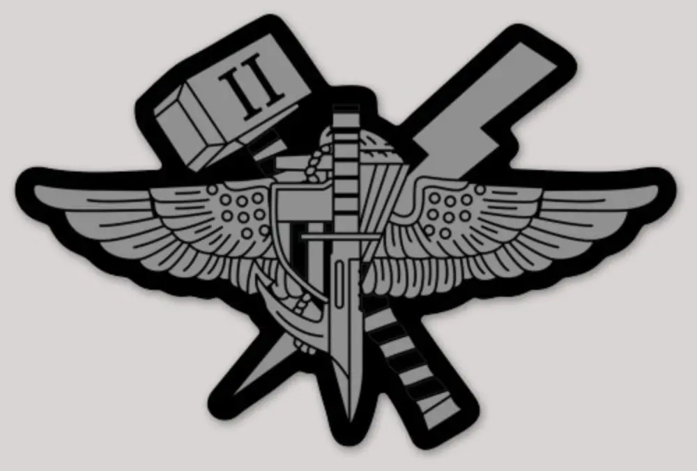 Official Usmc 2Nd Anglico Sticker 1