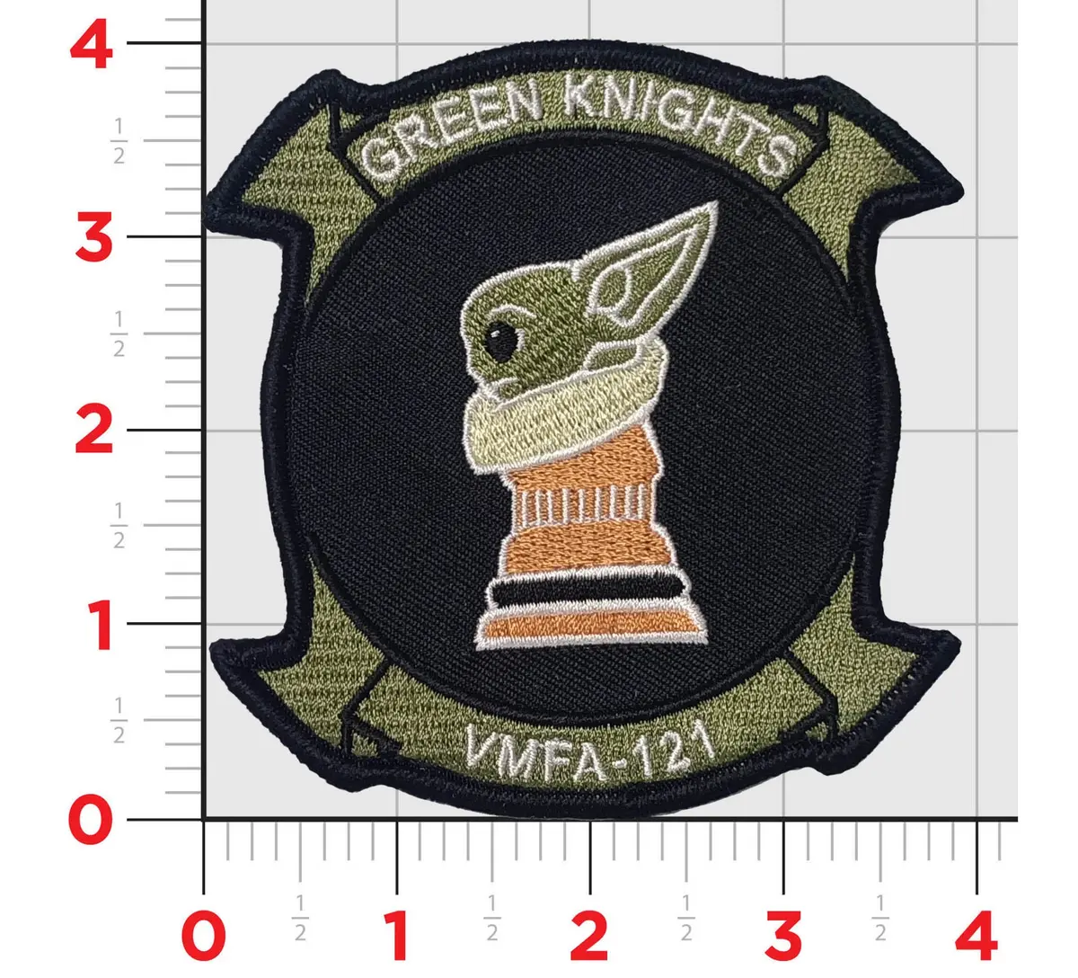 Official Vmfa-121 Green Knights Star Wars Patch 2