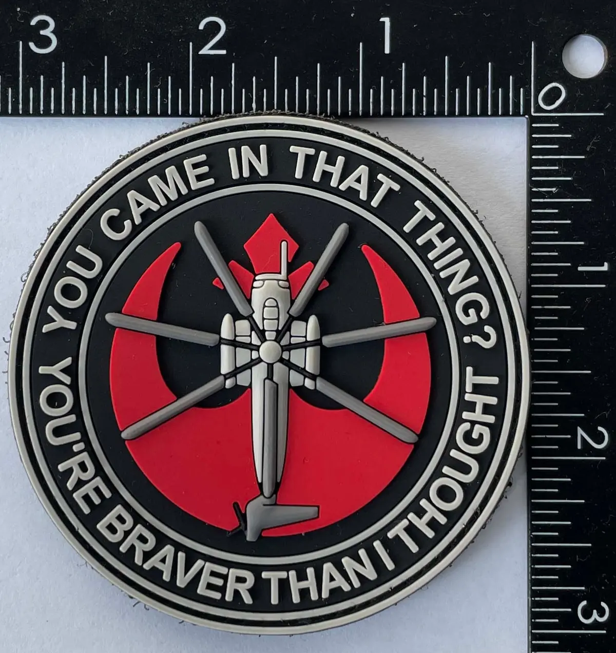 Ch-53E "You Came In That Thing...."  Pvc Patch 1