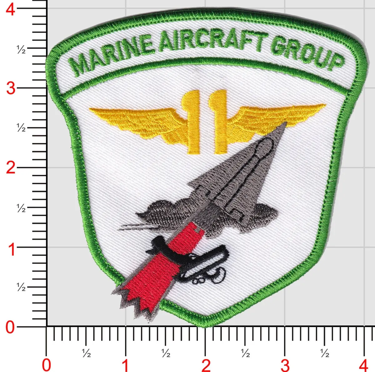 Officially Licensed Usmc Marine Aircraft Group Mag-11 Patch 1