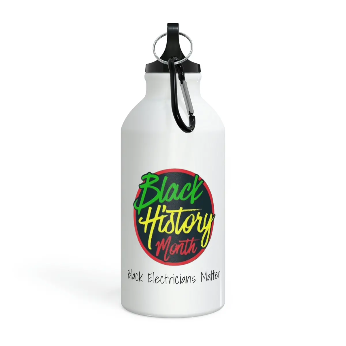 Black Electricians Matter Oregon Sport Bottle 1