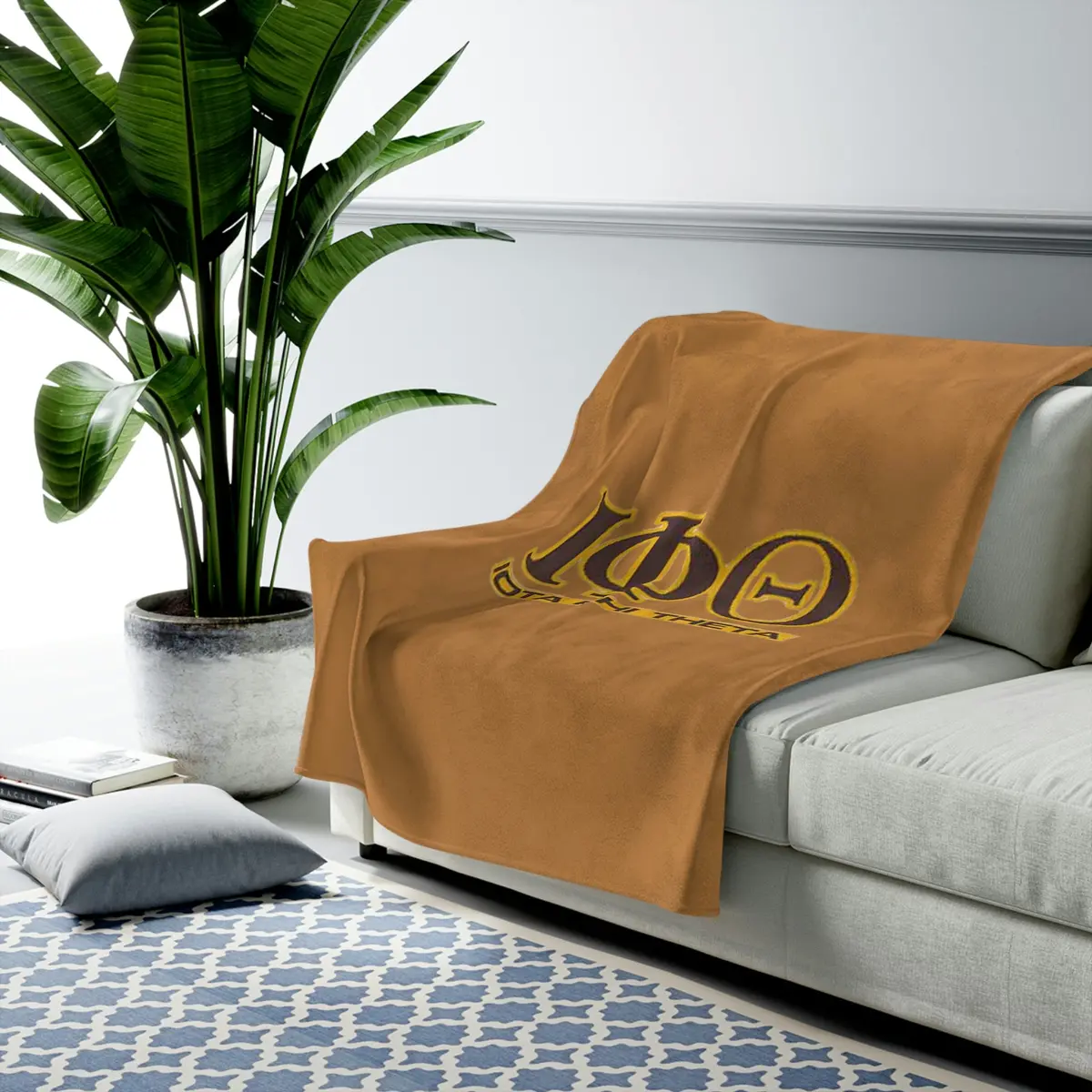 Iota Phi Theta Plush Blanket 1