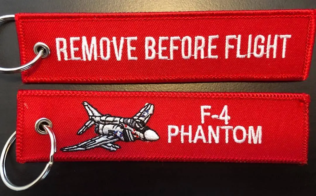 F-4 Phantom Remove Before Flight Key Ring 1