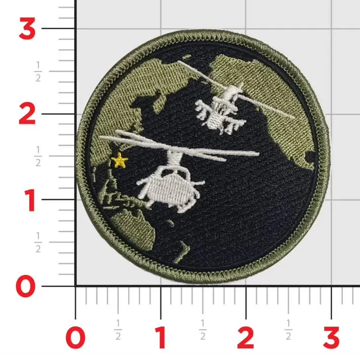 Official Vmm-262 Flying Tigers Skids Det Shoulder Patch 1