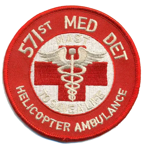 Us Army 571St Medevac Detatchment Dustoff Patch 1
