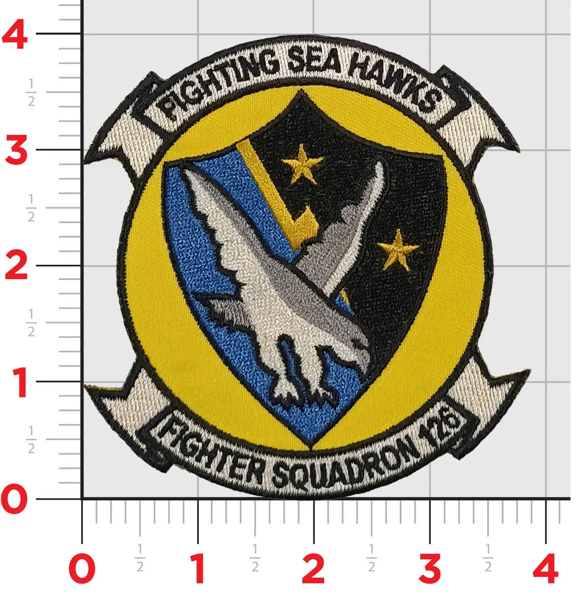 Officially Licensed Us Navy Vf-126 Fighting Seahawks Squadron Patch 1
