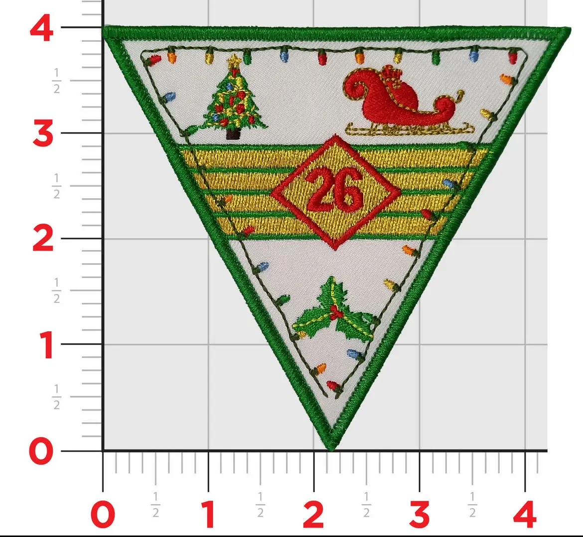 Official Marine Air Group 26 Christmas Patch 1