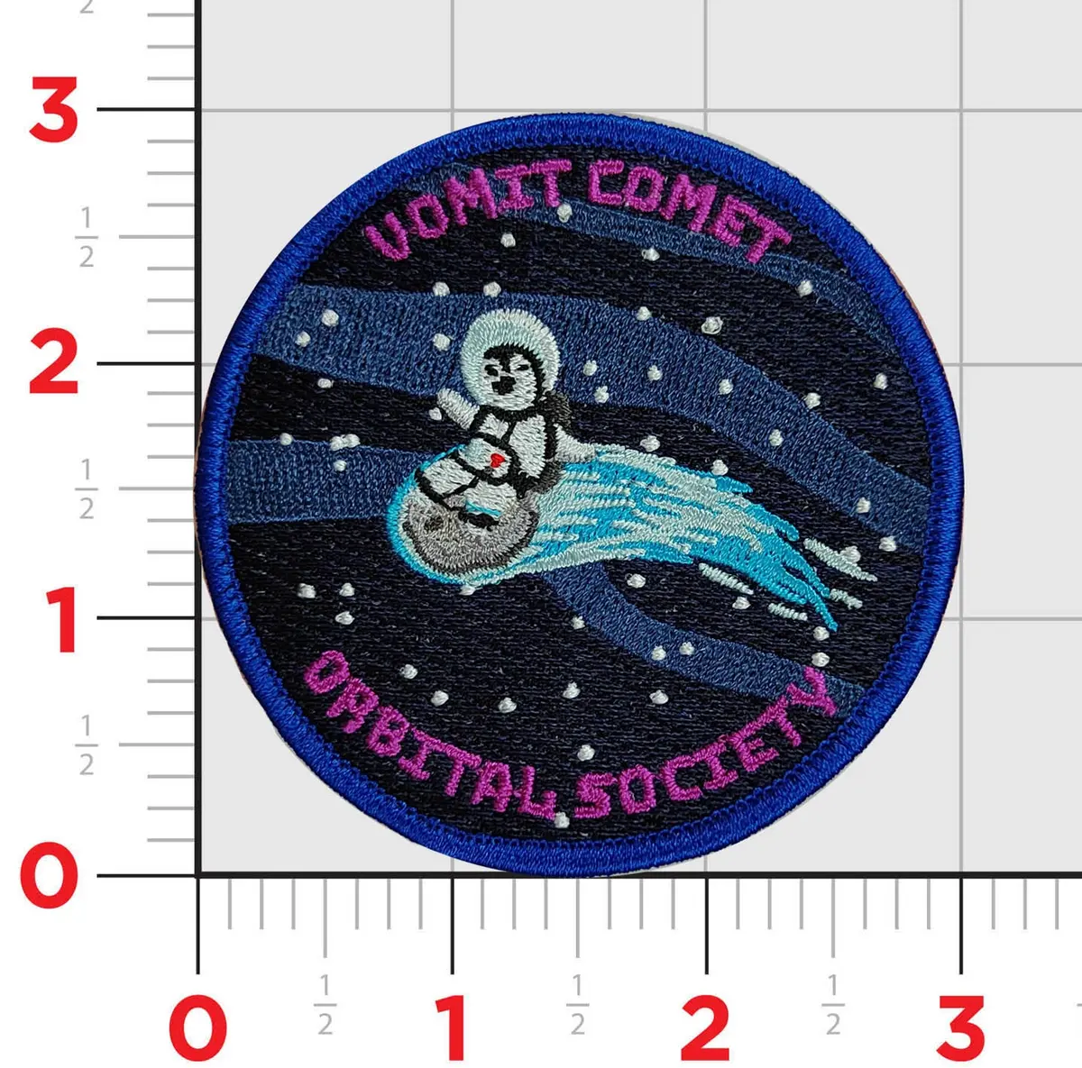 James Miller Vomit Comet Patch 1