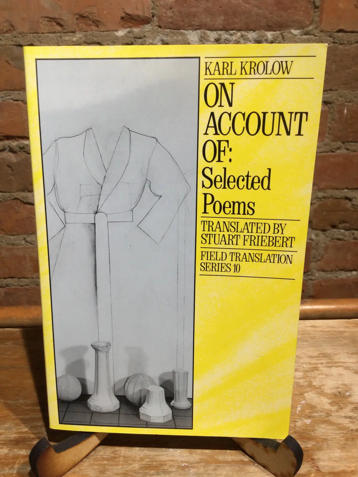 [Rare] Krolow, Karl: On Account Of: Selected Poems [Used Paperback] 1