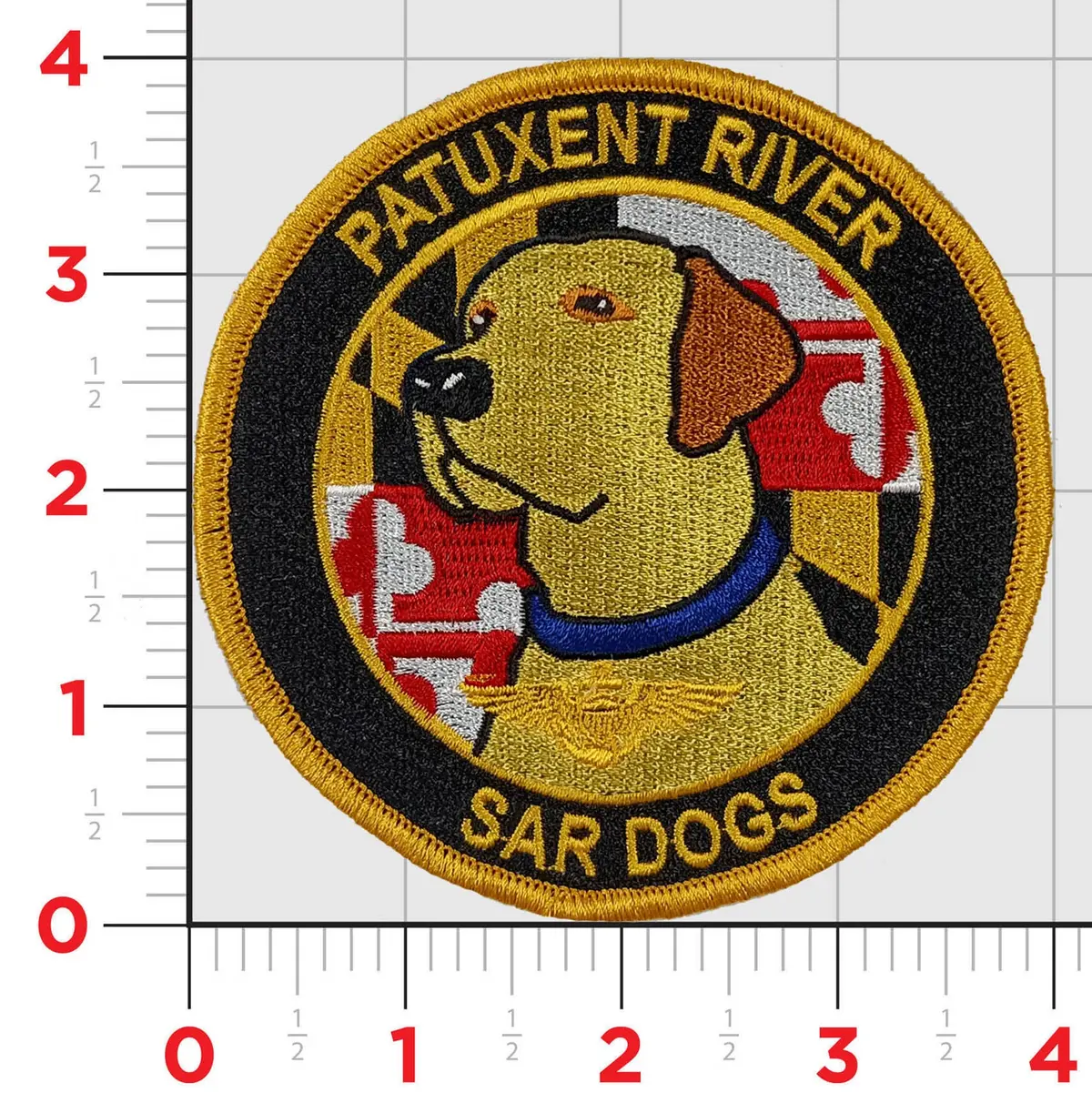 Officially Licensed Pax River Sar Dogs Patch 1