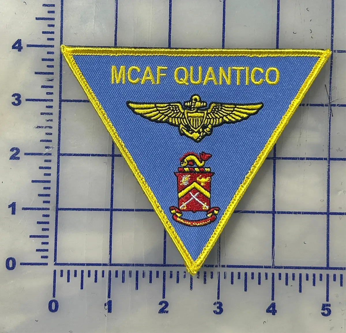 Officially Licensed Usmc Mcaf Quantico Patch 1