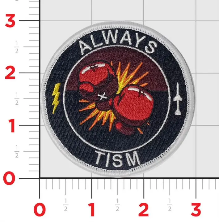 Vaq-133 Always Fighting Tism Shoulder Patch 1
