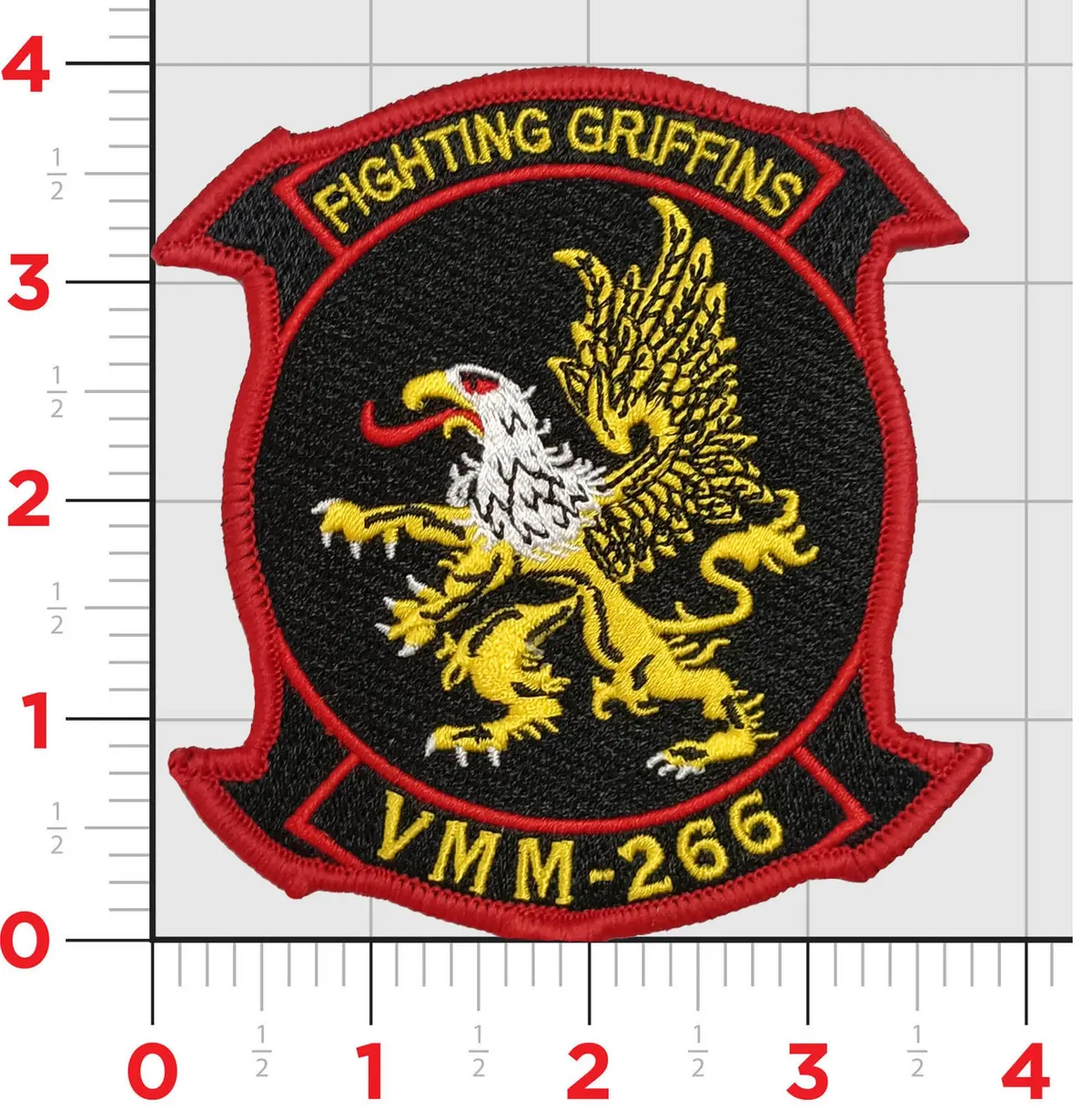 Officially Licensed Usmc Vmm-266 Fighting Griffins 2024 Patch 1