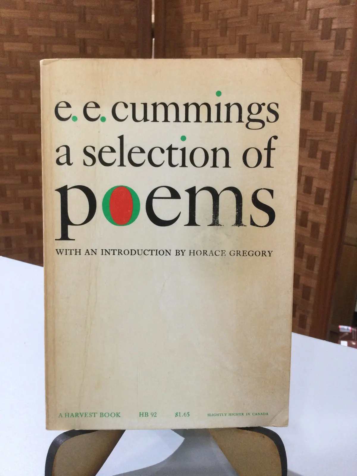 Cummings, E. E.: A Selection Of Poems [Used Paperback] 1