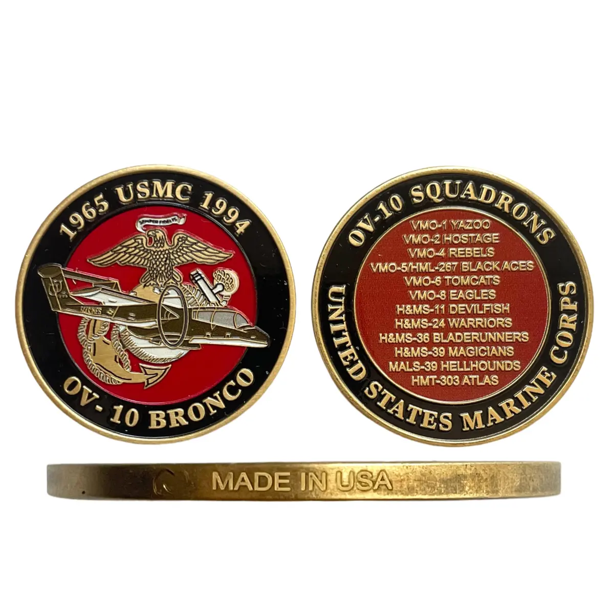 Officially Licensed Usmc Ov-10 Commemorative Coin 1
