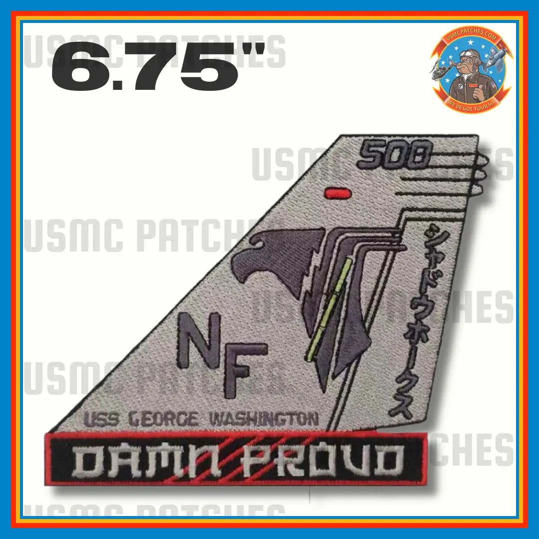 Official Vaq-141 Shadowhawks Gray Tail Flash Patch 1