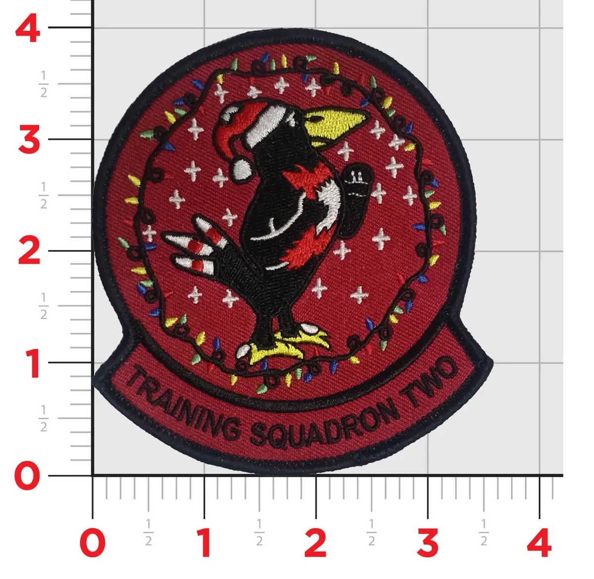 Official Vt-2 Doerbirds Christmas Patch 1