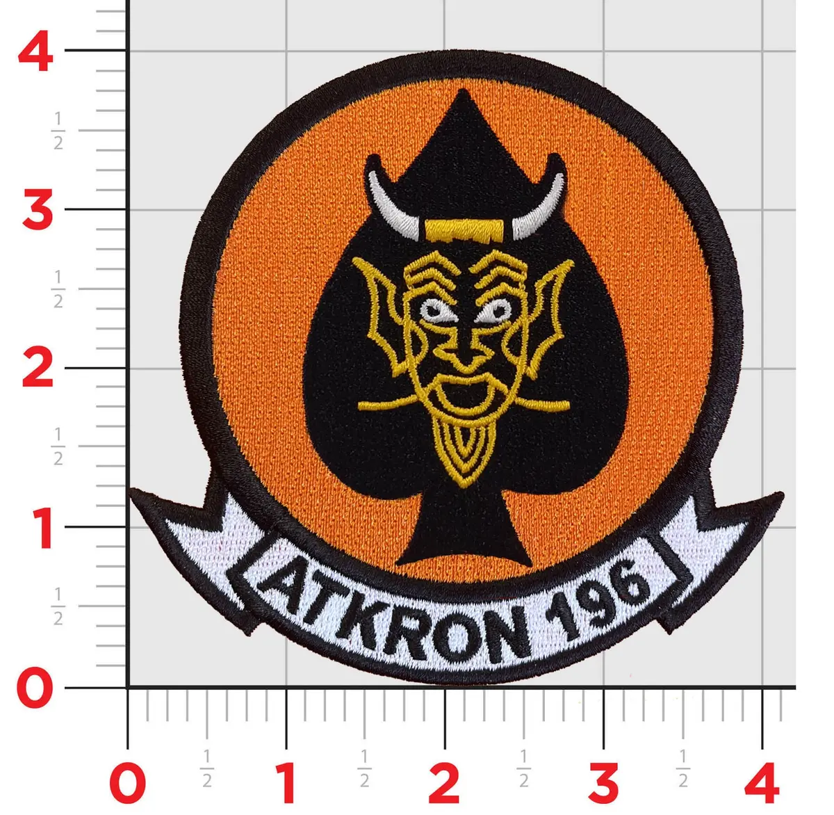 Officially Licensed Vaq-144 Va-196 Main Battery Throwback Patch 1