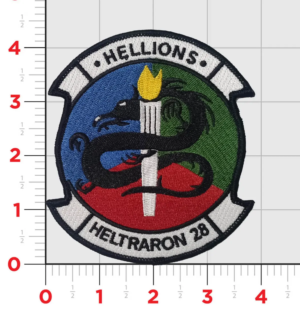 Officially Licensed Us Navy Ht-28 Hellions Patch 1
