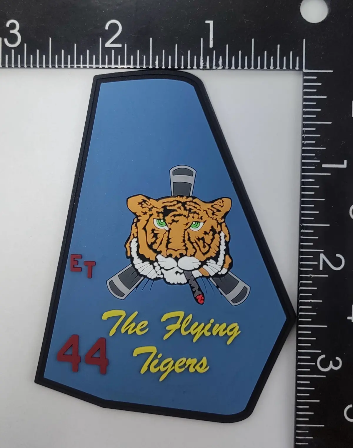 Official Vmm-262 Flying Tigers Tail Flash Pvc Glow Patch 1
