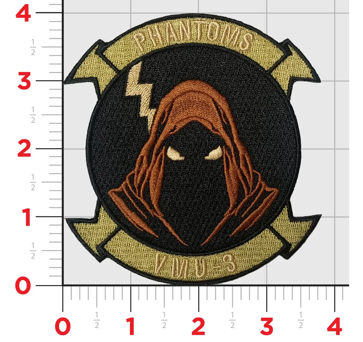 Officially Licensed Usmc Vmu-3 Phantoms 2024 Patch 1