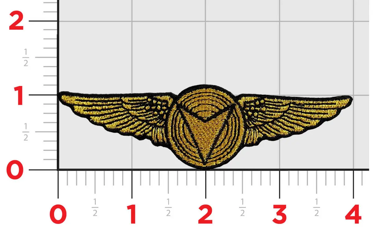 Navy/Usmc Enlisted Drone Wings Patch 1