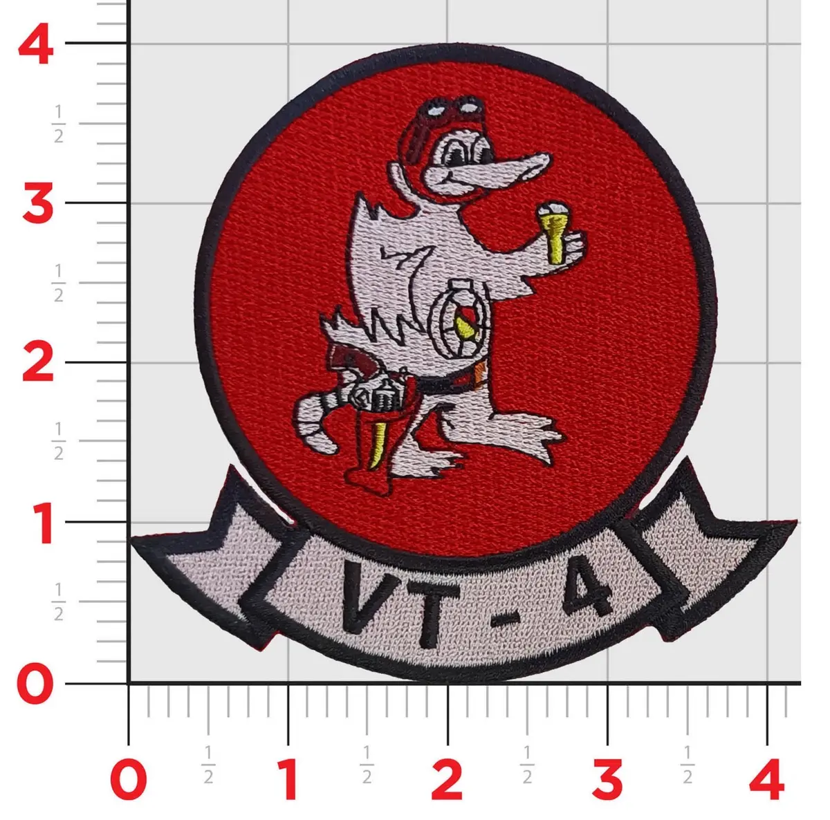 Officially Licensed Us Navy Vt-4 Warbucks Patch 1