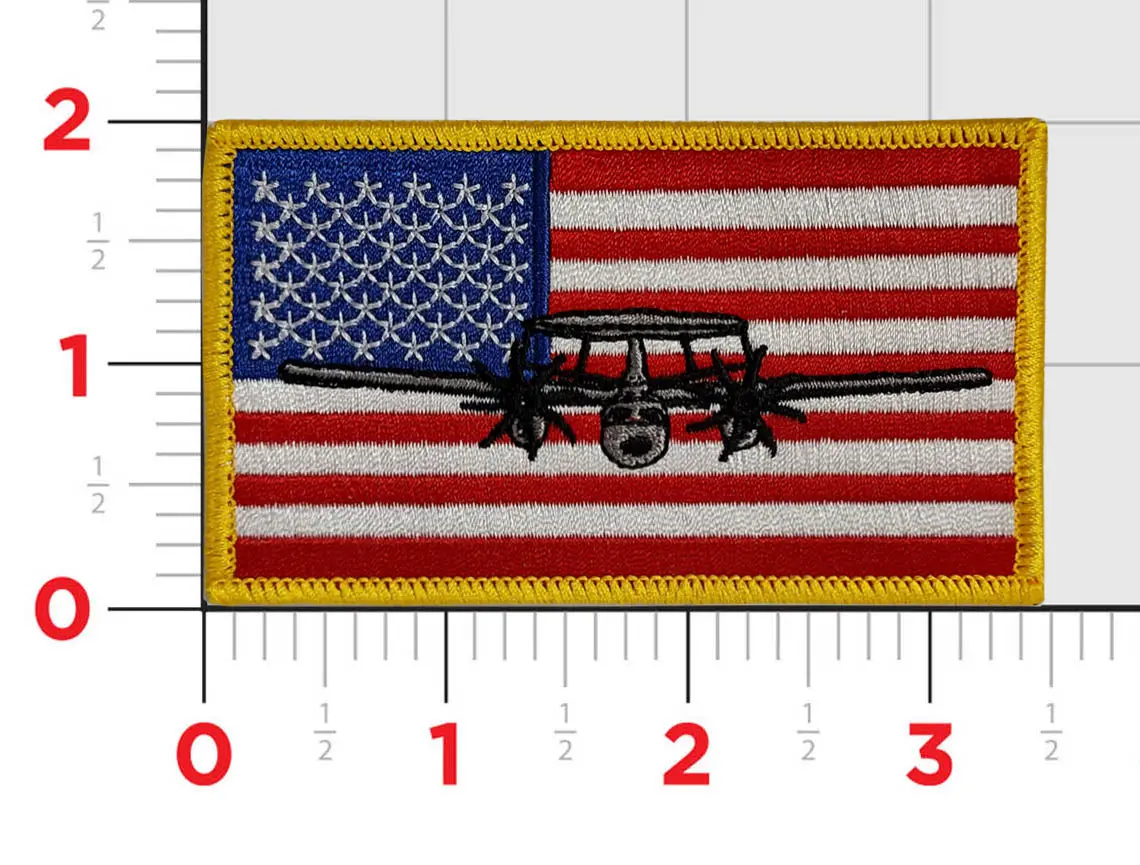 E-2 Hawkeye Us Flag Patch 1
