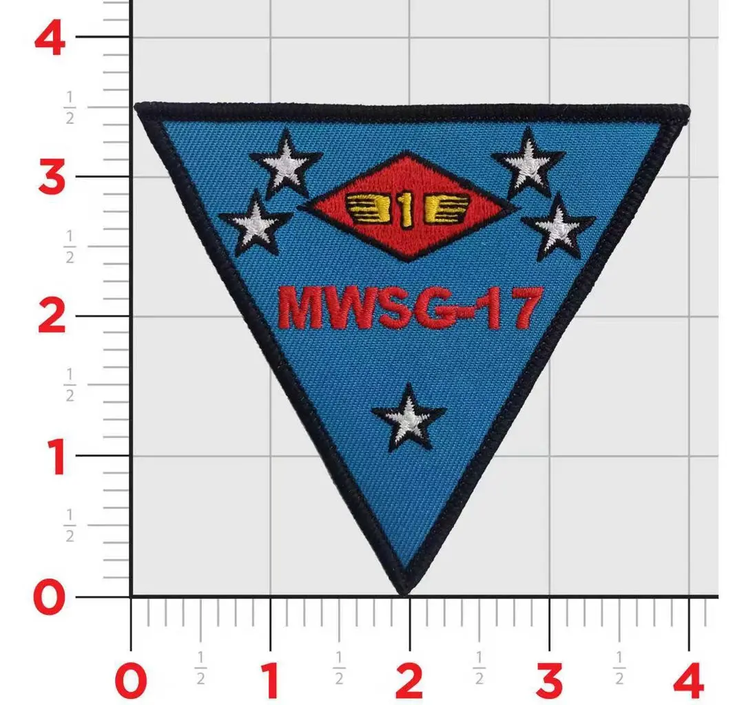 Officially Licensed Usmc Mwsg-17 Patch 1