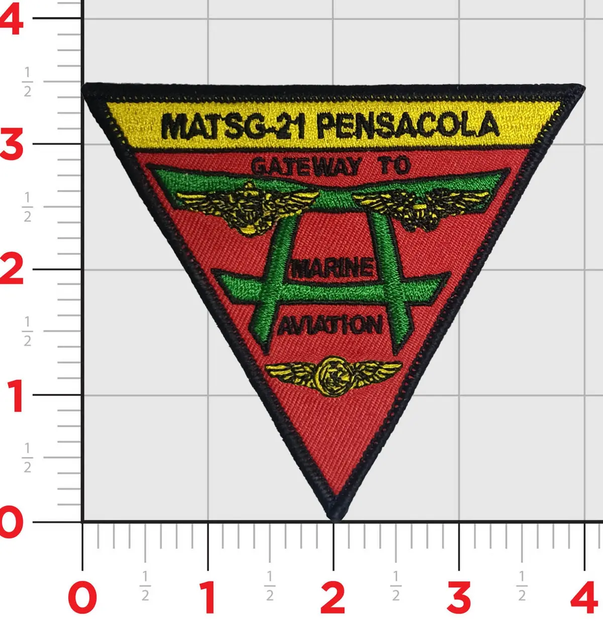 Officially Licensed Matsg-21 Pensacola Patch 1