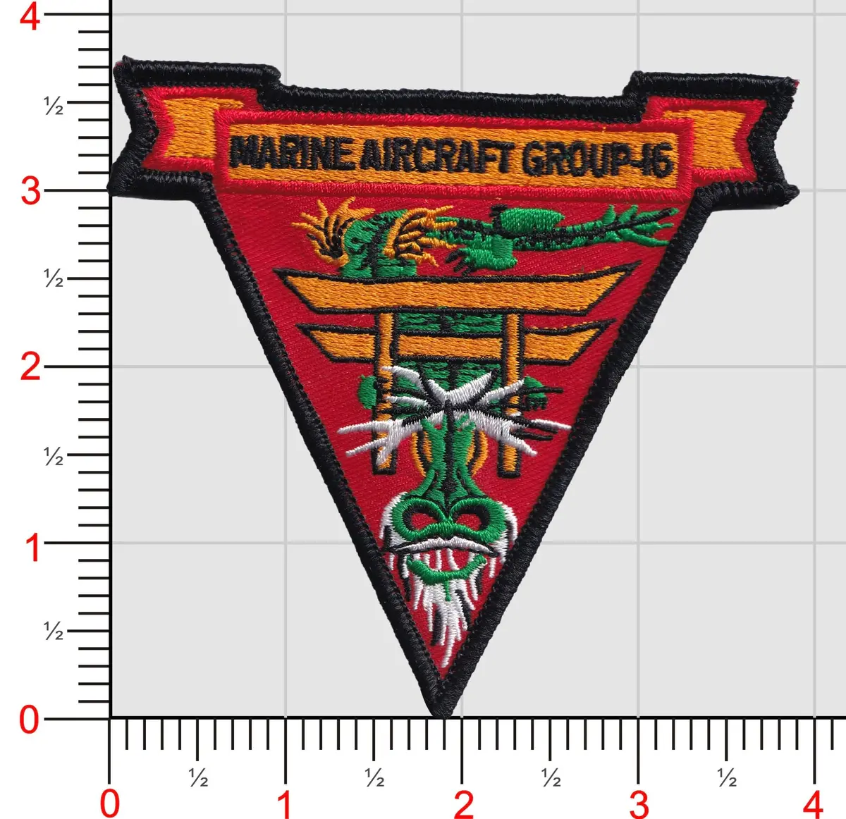 Officially Licensed Usmc Marine Aircraft Group Marine Air Group Mag-16 Throwback Patch 1