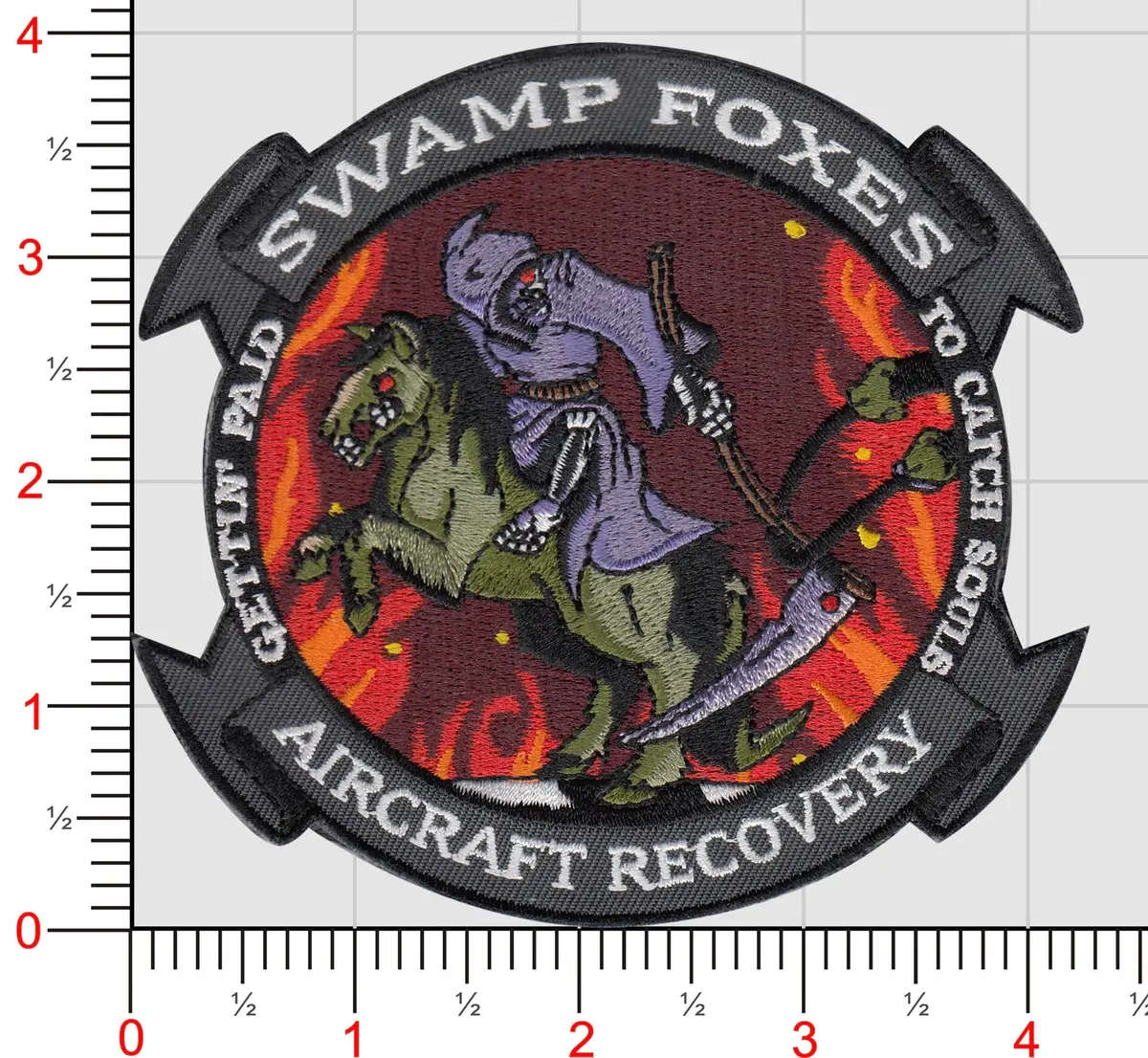 Official H & Hs Beaufort Swamp Fox Aircraft Recovery Patch (B) 1