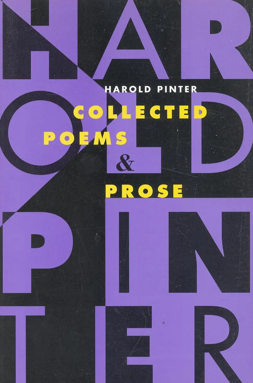Pinter, Harold: Collected Poems & Prose [Used Paperback] 1