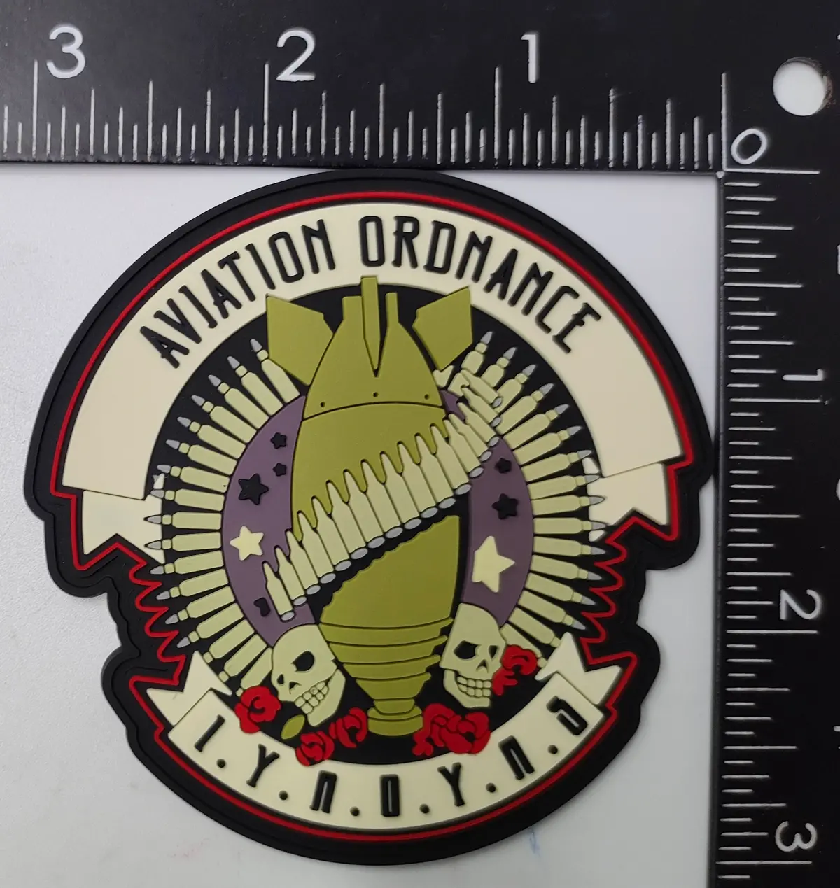 Aviation Ordnance Iyaoyas Pvc Shoulder Patch 1