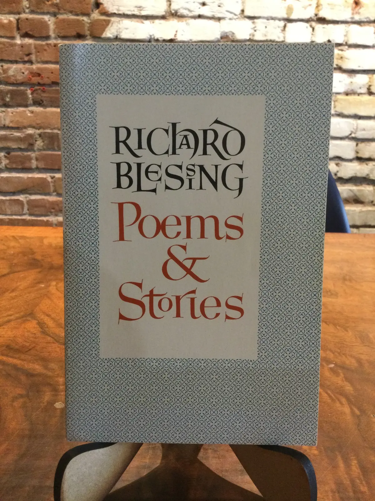 Blessing, Richard: Poems & Stories [Used Paperback] 1