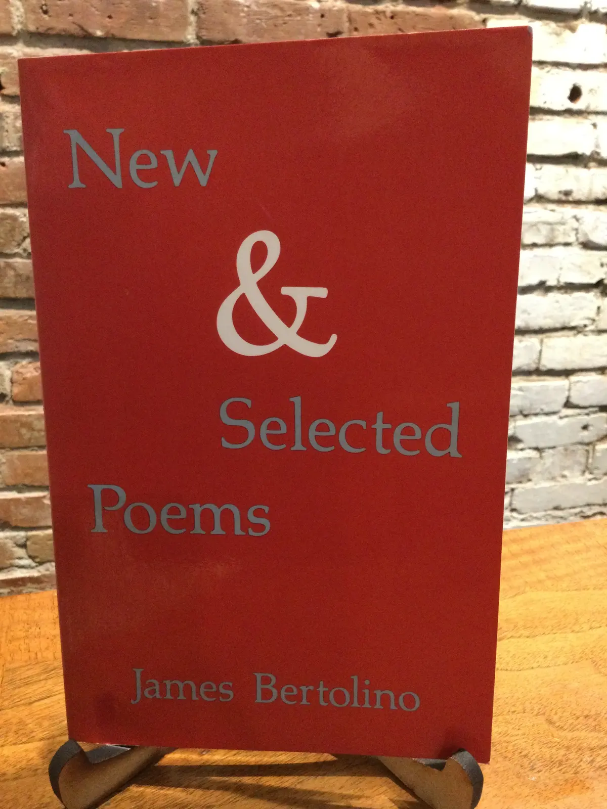 [Rare] Bertolino, James: New & Selected Poems [Used Paperback] 1