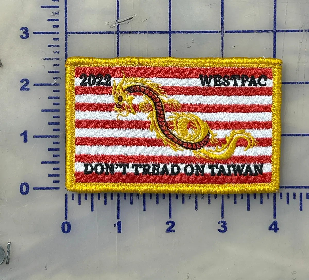 Westpac 2022 Navy Jack Patch 1
