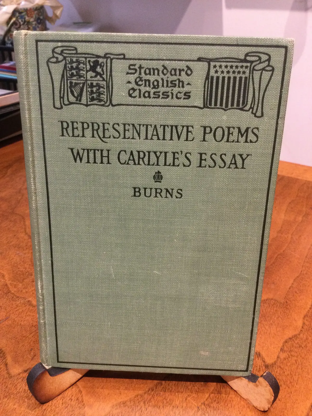 Burns, Robert: Representative Poems Of Robert Burns With Carlyle's Essay On Burns [Used Hardcover] 1