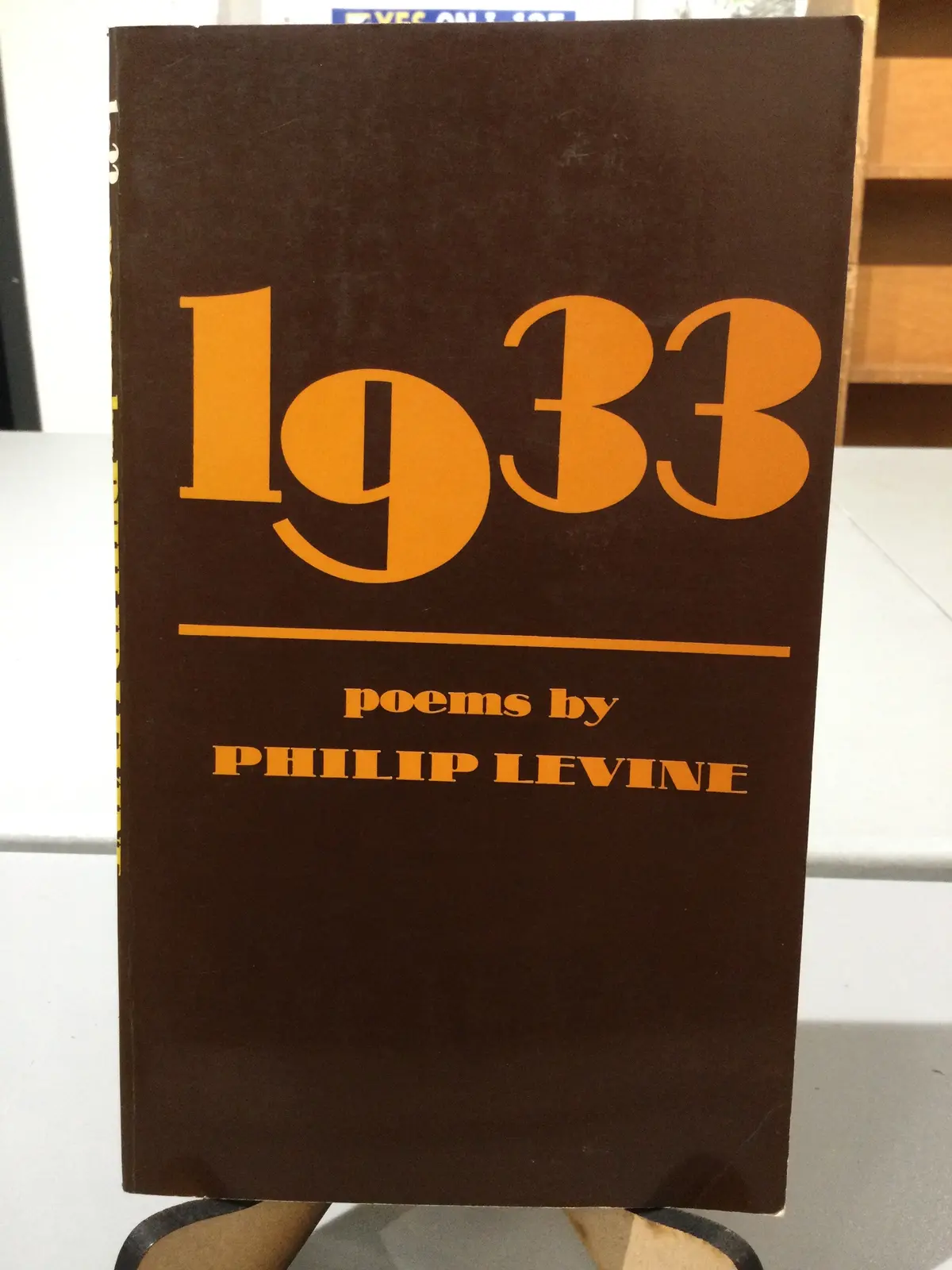 Levine, Philip: 1933 [Used Paperback] 1
