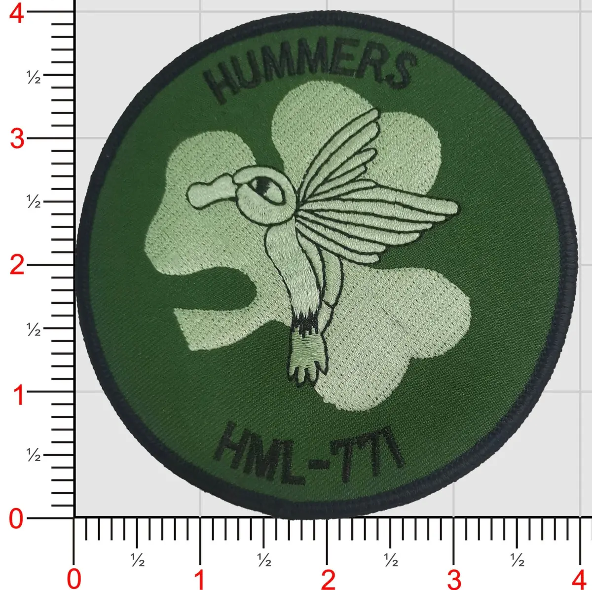 Officially Licensed Usmc Hml 771 Patch 1
