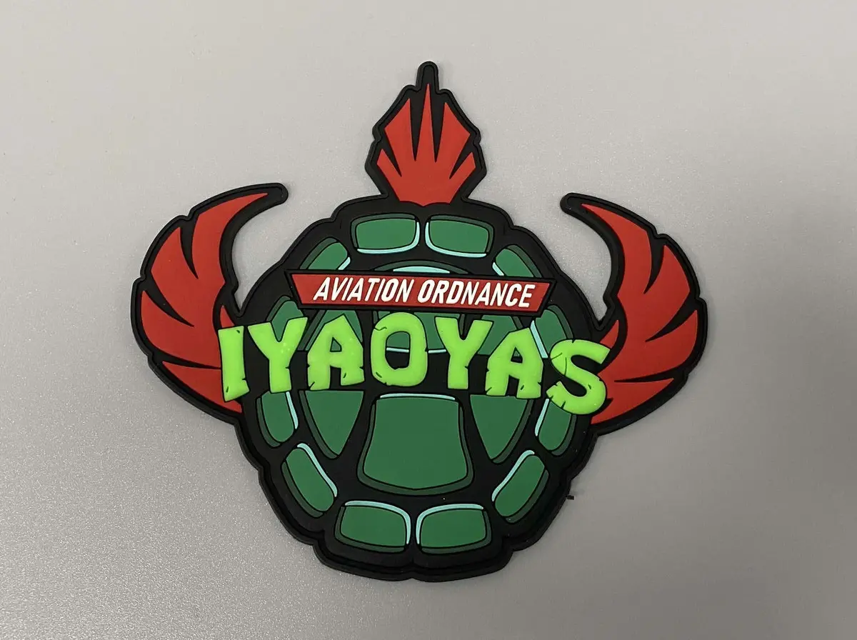 Aviation Ordnance Iyaoyas Turtle Pvc Glow Patch 1
