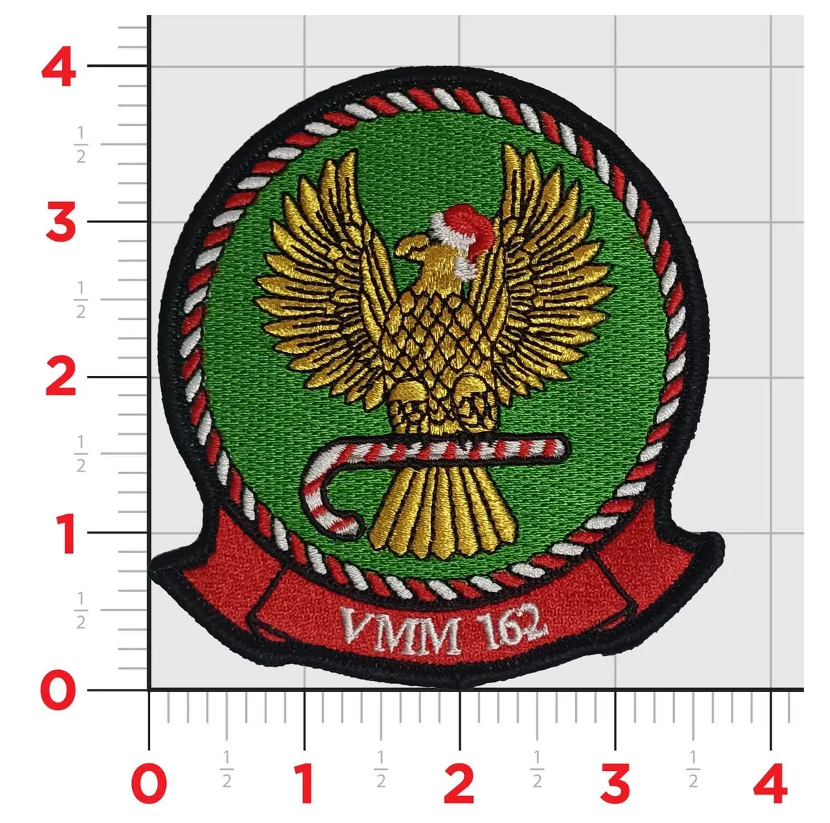 Official Vmm-162 Golden Eagles Christmas Patch 1
