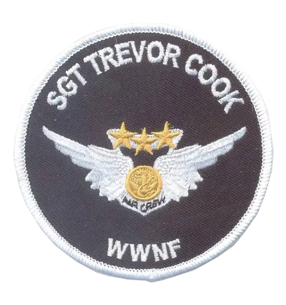 Trevor Cook Memorial Patch 1