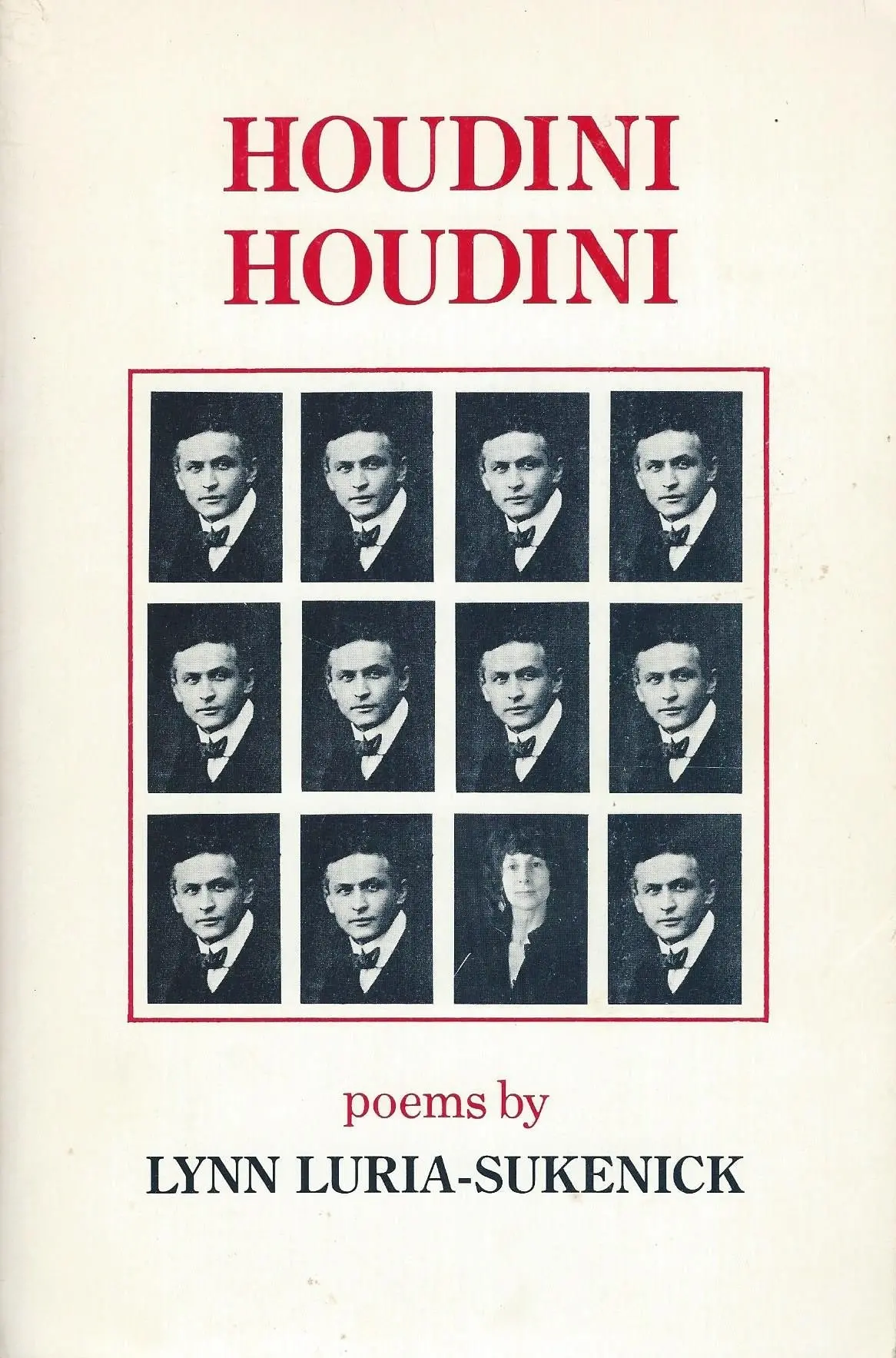 Luria-Sukenick, Lynn: Houdini Houdini [Used Paperback] 1