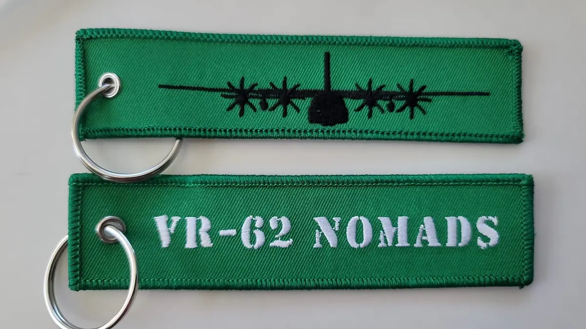 Official Vr-62 Nomads C-130 Key Ring 1