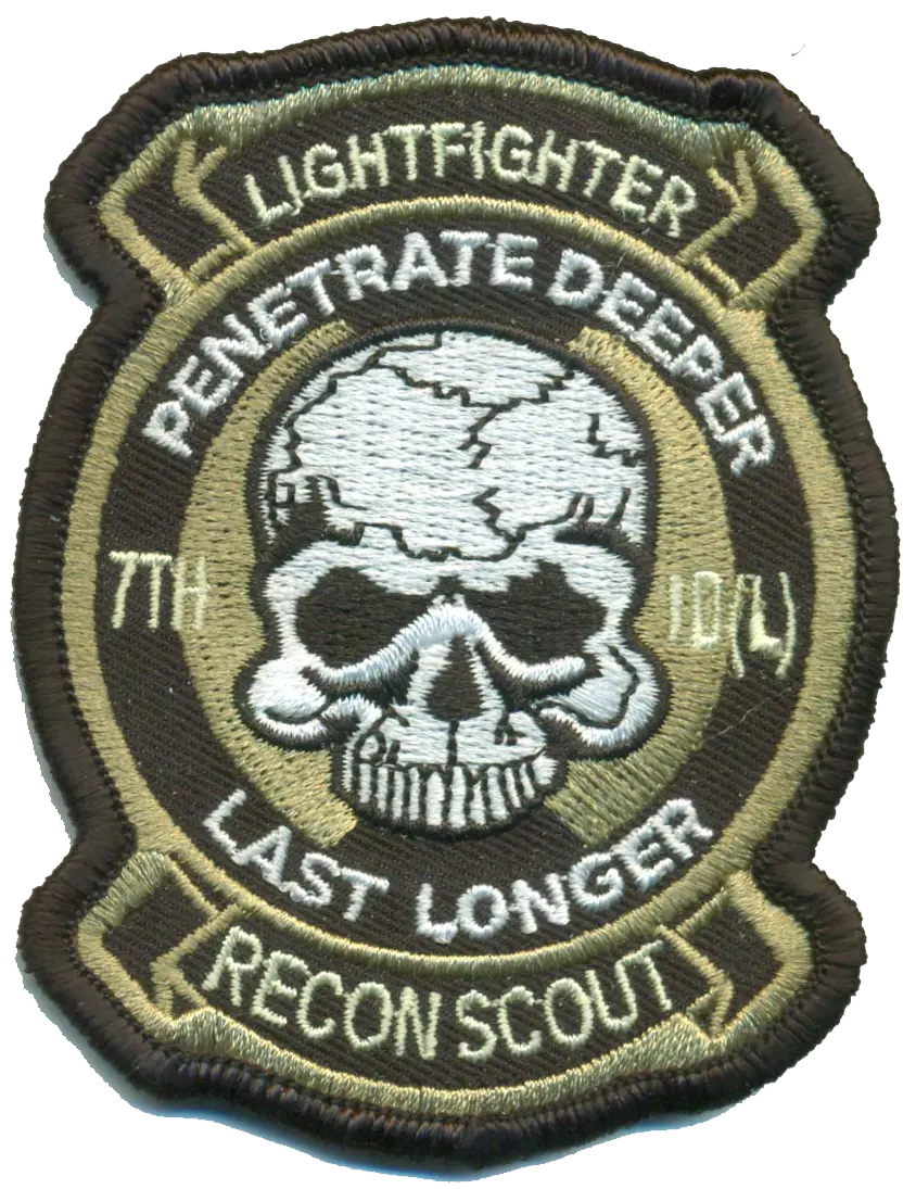 Us Army 7Th Id Recon Patch 1