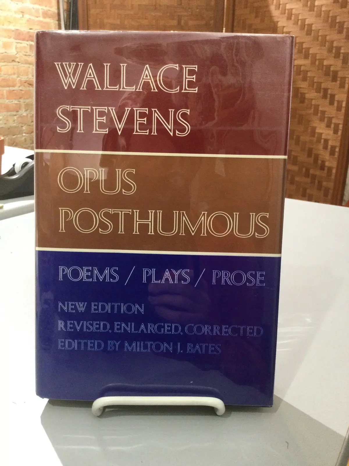 Stevens, Wallace: Opus Posthumous [Used Hardcover] 1