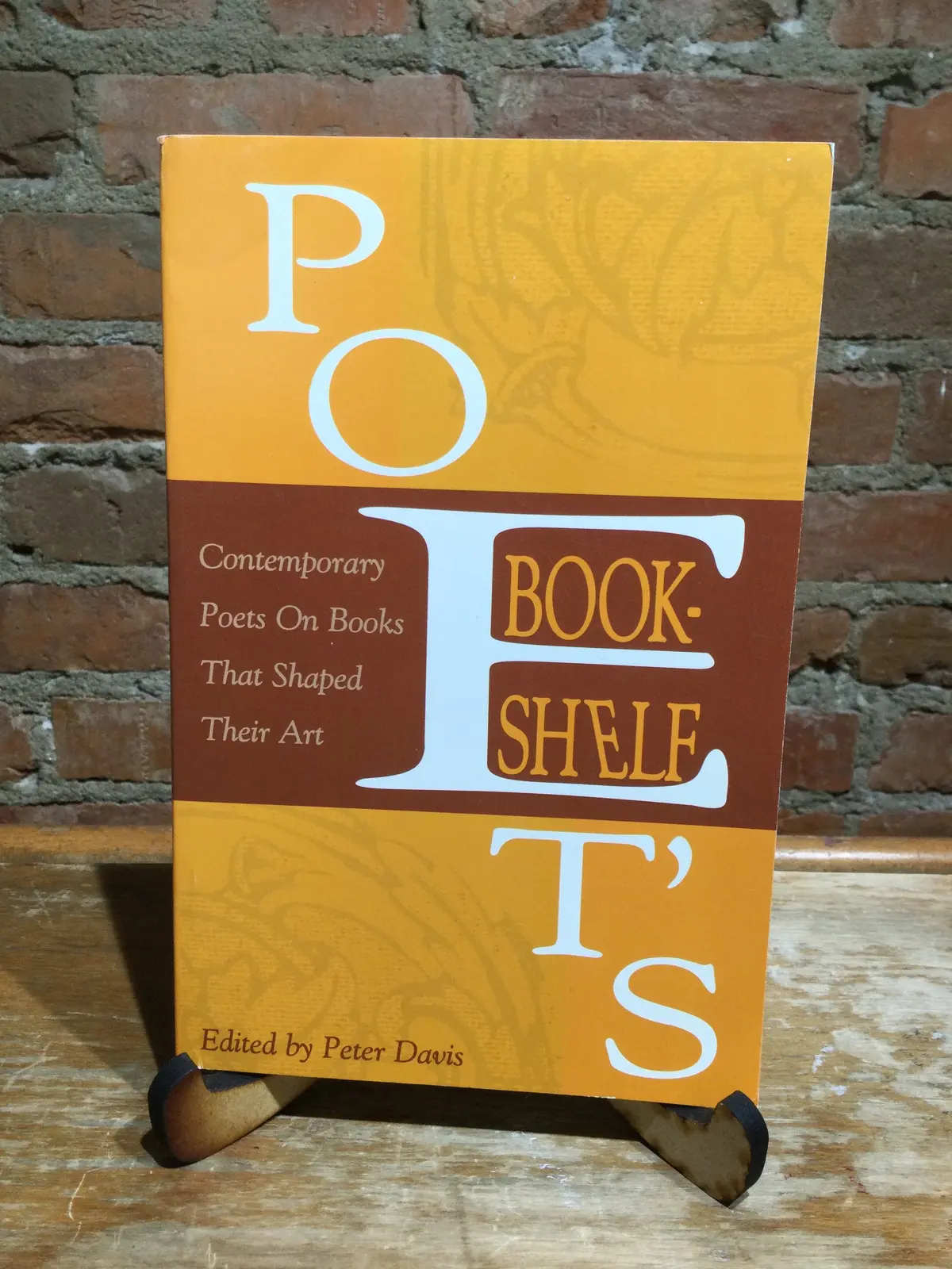 [Rare] Davis, Peter (Ed.): Poet's Bookshelf: Contemporary Poets On Books That Shaped Their Art [Used Paperback] 1