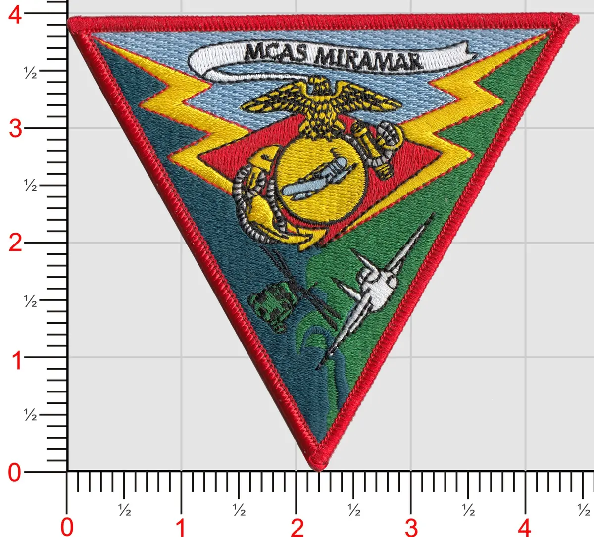 Officially Licensed Usmc Mcas Miramar Patch (Miramar) 1
